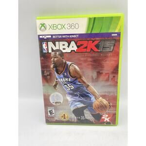 NBA 2K15 Xbox 360 Game Complete in Box CIB